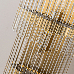 Бра с золотистым основанием и прозрачными трубками Nembus варинант исполнения - 5 | Loft Concept в Казани