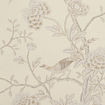 Обои ручная роспись Earlham Platinum Mica варинант исполнения - 3 | Loft Concept в Казани