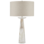 Настольная лампа на конусовидном корпусе с чашей и с тканевым абажуром Daydreaming варинант исполнения - 3 | Loft Concept в Казани