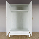 Платяной шкаф Elsa Dreams White с 2-мя фасадами варинант исполнения - 4 | Loft Concept в Казани