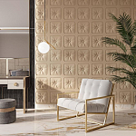 Гипсовая 3D Панель M-106 варинант исполнения - 2 | Loft Concept в Казани