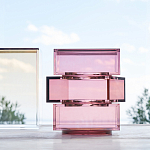 Стол журнальный в форме кубов Acrylic Furniture Lumina Crimson Clarity варинант исполнения - 9 | Loft Concept в Казани