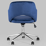 Кресло для компьютерного стола Veloury Blue варинант исполнения - 5 | Loft Concept в Казани