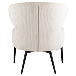 Современное мягкое кресло на металлических ножках Rakush Milk варинант исполнения - 3 | Loft Concept в Казани