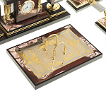 Настольный письменный набор из яшмы Manager Organizer варинант исполнения - 4 | Loft Concept в Казани