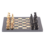 Шахматы настольные из натурального камня Оникс Decorative Thematic Chess варинант исполнения - 1 | Loft Concept в Казани