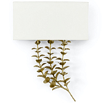 Бра Brass Eucalyptus Branches Lampshade Wall Lamp варинант исполнения - 1 | Loft Concept в Казани