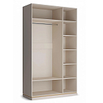 Шкаф трёхстворчатый платяной Satin Furniture варинант исполнения - 2 | Loft Concept в Казани
