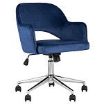Кресло для компьютерного стола Veloury Blue варинант исполнения - 1 | Loft Concept в Казани