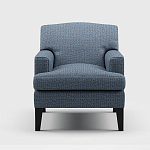 Мебельная ткань Шенилл голубой цвет 142 см T4-49 варинант исполнения - 5 | Loft Concept в Казани