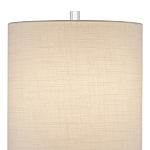 Настольная лампа с высоким тканевым абажуром Cracked Base варинант исполнения - 2 | Loft Concept в Казани