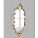 Зеркало овальное с деревянной ветвистой рамой Branched Mirror варинант исполнения - 1 | Loft Concept в Казани
