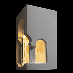 Встраиваемый в стену гипсовый светильник под покраску с арками и рельефными колоннами Antiquity Athena варинант исполнения - 5 | Loft Concept в Казани