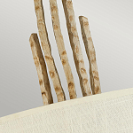 Бра с белым абажуром и элементами в виде натуральных веток Hinkley варинант исполнения - 2 | Loft Concept в Казани