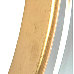 Зеркало в золотой деревянной раме Riviera варинант исполнения - 1 | Loft Concept в Казани