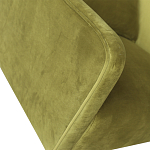 Кресло велюровое оливковое с подушкой Relaxation Soft варинант исполнения - 3 | Loft Concept в Казани