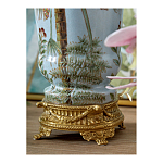 Ваза из фарфора с бронзовыми элементами Tropical Garden варинант исполнения - 5 | Loft Concept в Казани