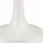 Торшер белый с тканевым абажуром на деревянном основании Graceful Silhouette варинант исполнения - 1 | Loft Concept в Казани