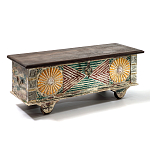 Сундук резной Advaith Carved Antique Chest варинант исполнения - 3 | Loft Concept в Казани