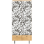 Шкаф с принтом Leaf bouquet варинант исполнения - 2 | Loft Concept в Казани