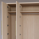 Большой Шкаф Primo Светлый дуб с 3 дверьми и 3 выдвижными ящиками варинант исполнения - 5 | Loft Concept в Казани