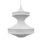 Подвесной вязаный белый светильник «Моника» варинант исполнения - 1 | Loft Concept в Казани