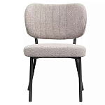 Стул мягкий с серо-бежевой буклированной обивкой Inspiration from Provence варинант исполнения - 1 | Loft Concept в Казани