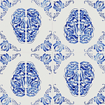 Плитка с узором Мозг варинант исполнения - 1 | Loft Concept в Казани