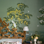 Обои ручная роспись Harpsden blue варинант исполнения - 4 | Loft Concept в Казани