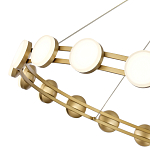 Люстра кольцевая с круглыми светодиодными источниками света Maxine Light варинант исполнения - 10 | Loft Concept в Казани