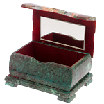 Шкатулка с мозаикой из натуральных камней Stone Casket варинант исполнения - 2 | Loft Concept в Казани