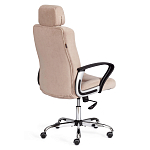 Кресло компьютерное City Chair хром флок варинант исполнения - 3 | Loft Concept в Казани