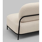 Диван Стоун ткань букле молочный варинант исполнения - 4 | Loft Concept в Казани