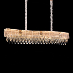 Люстра волнистой формы с каскадом из прозрачного хрусталя Constant Sparks варинант исполнения - 4 | Loft Concept в Казани