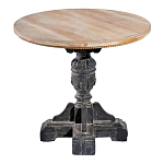 Столик кофейный с резным античным узором Antique Engraving варинант исполнения - 1 | Loft Concept в Казани