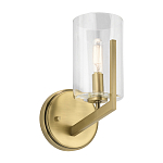 Бра с прозрачным плафоном в форме цилиндра Kichler варинант исполнения - 1 | Loft Concept в Казани