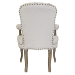 Кресло с изображением сакуры Aubrey Classical Armchair beige flax варинант исполнения - 2 | Loft Concept в Казани