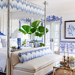 Обои ручная роспись Porto by Alessandra Branca Original colourway on dyed paper варинант исполнения - 1 | Loft Concept в Казани