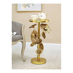 Столик приставной из металла с основанием в виде цветочной композиции Flower Arrangement Table варинант исполнения - 5 | Loft Concept в Казани