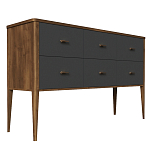 Консоль 6 ящиков из массива бука Tasteful Furniture варинант исполнения - 2 | Loft Concept в Казани