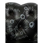 Кресло "Умный Умник" Rick and Morty graffiti chair натуральная кожа  варинант исполнения - 5 | Loft Concept в Казани