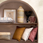 Ваза декоративная из натурального плетеного бамбука Bamboo Decor 42 варинант исполнения - 5 | Loft Concept в Казани