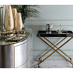 Стол сервировочный с зеркальной столешницей Splendid Serving Table варинант исполнения - 7 | Loft Concept в Казани