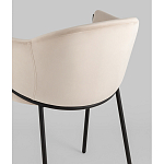 Стул Brace велюр молочный варинант исполнения - 3 | Loft Concept в Казани