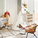 Комод с 3-мя ящиками из ротанга Blais Turquoise Wicker Furniture варинант исполнения - 6 | Loft Concept в Казани