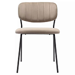 Стул Singer Chair без подлокотников светло-коричневый Велюр варинант исполнения - 6 | Loft Concept в Казани