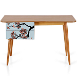 Письменный стол с принтом на ящиках Elise Desk варинант исполнения - 1 | Loft Concept в Казани