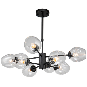 Люстра Branching Bubble Chandelier black 8