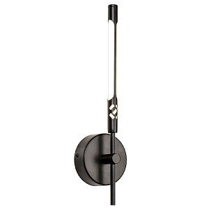 Бра Матового черного цвета Glowing Flute