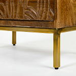 Прикроватная тумба с фактурным фасадом Termite варинант исполнения - 6 | Loft Concept в Казани